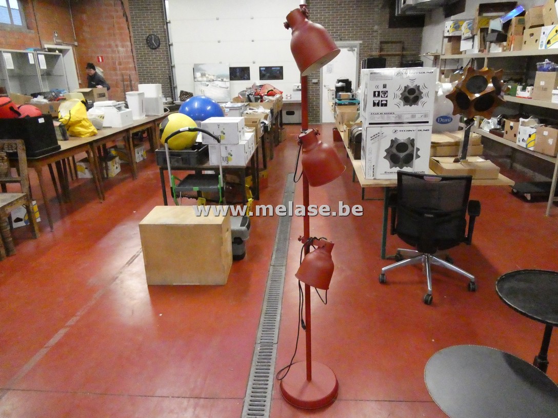 Staanlamp "rood"