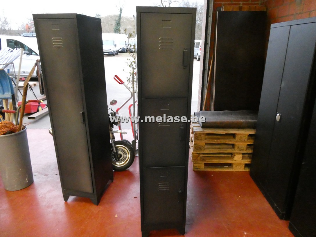 Lockerkast "zwart - metaal"