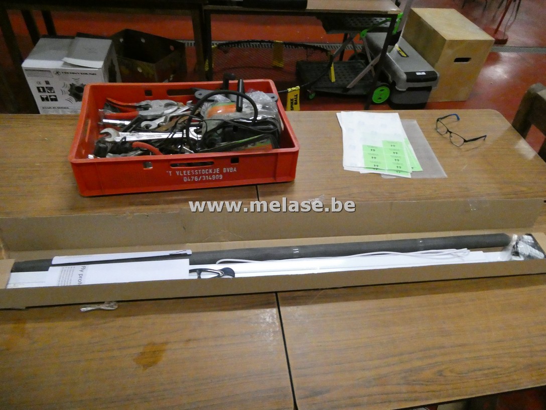 Vliegenscherm met alu frame