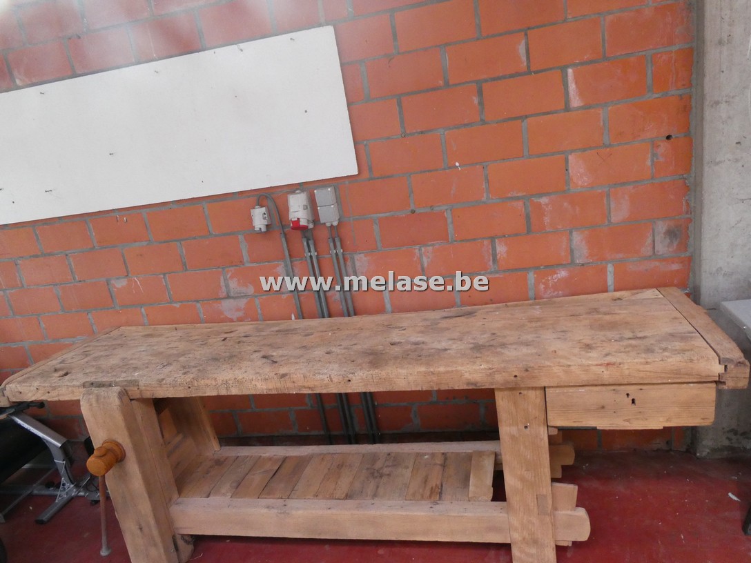 Houten werkbank