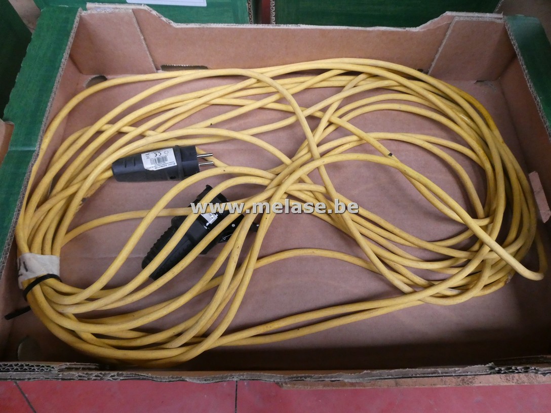 Verlengkabel "geel - 17m"