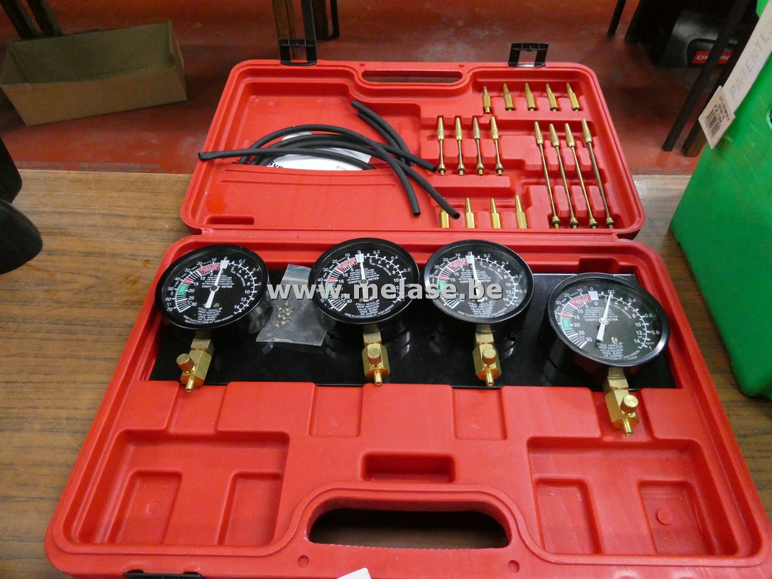 4-Kloks carburateur synchronisatie set "HBM"