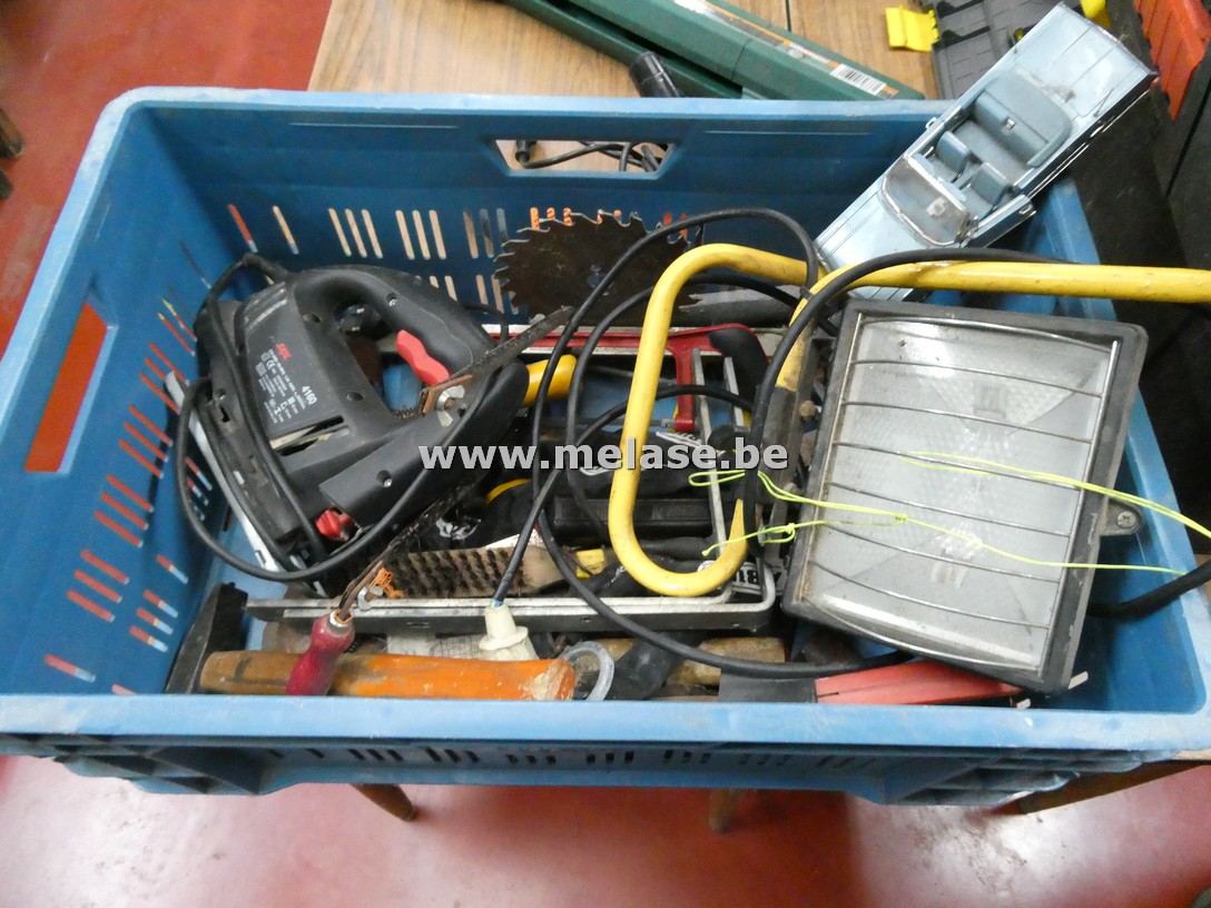 Bak divers gereedschap