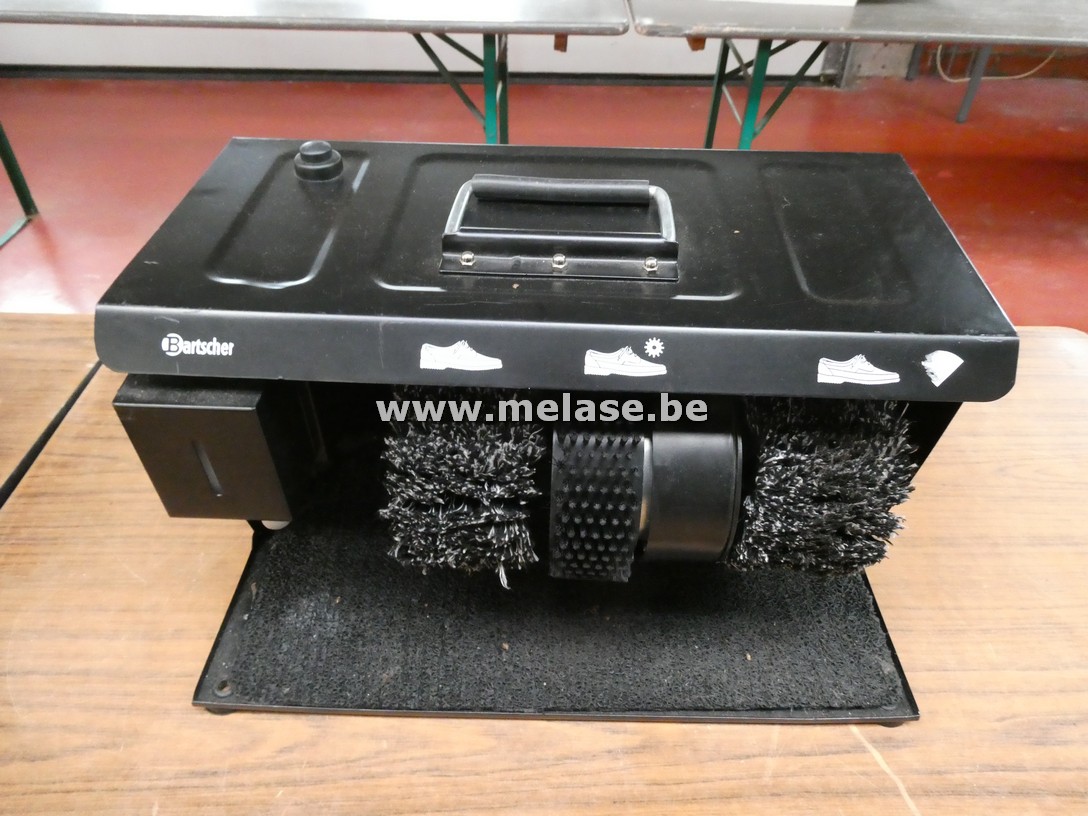 Elektrische schoenpoetsmachine "Bartscher"