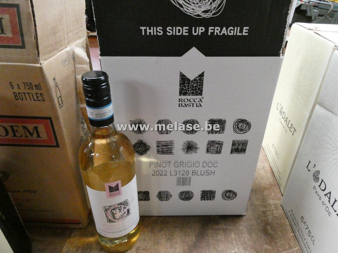 Rosé wijn "Rocca Bastia - pinot grigio blush"