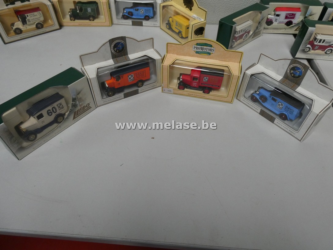 Miniatuurauto's "Lledo collectie"