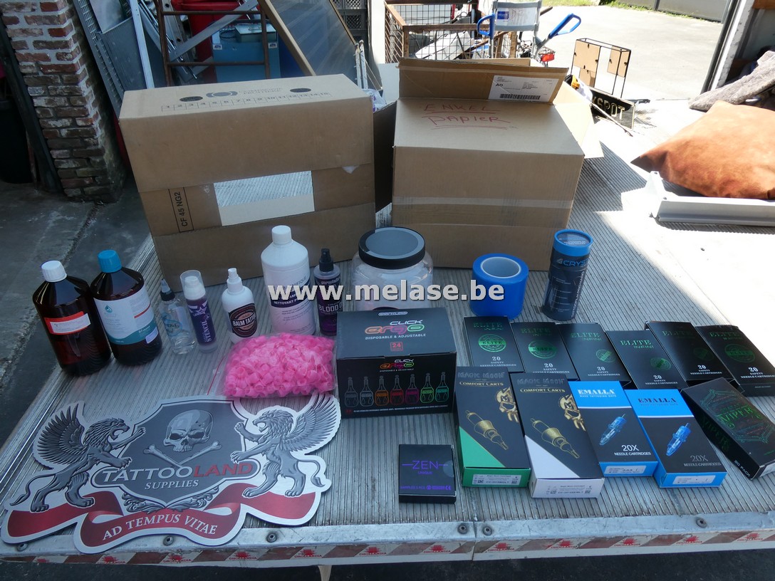 Toebehoren voor tattoo