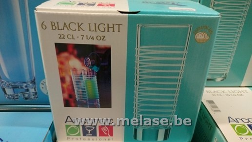 Black light glas