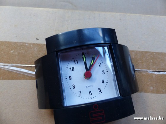 Klokje met batterijen