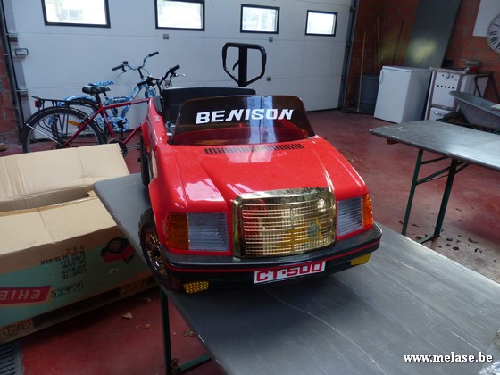 Elec. auto "Mercedes"