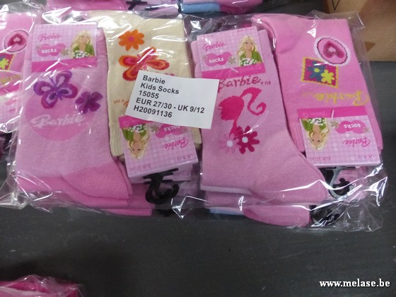 Kindersokken "Barbie"