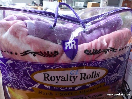 Deken "wol - Royalty Rolls"
