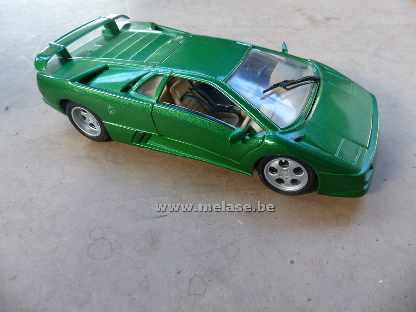 Miniatuurauto "Lamborghini Diablo - groen"