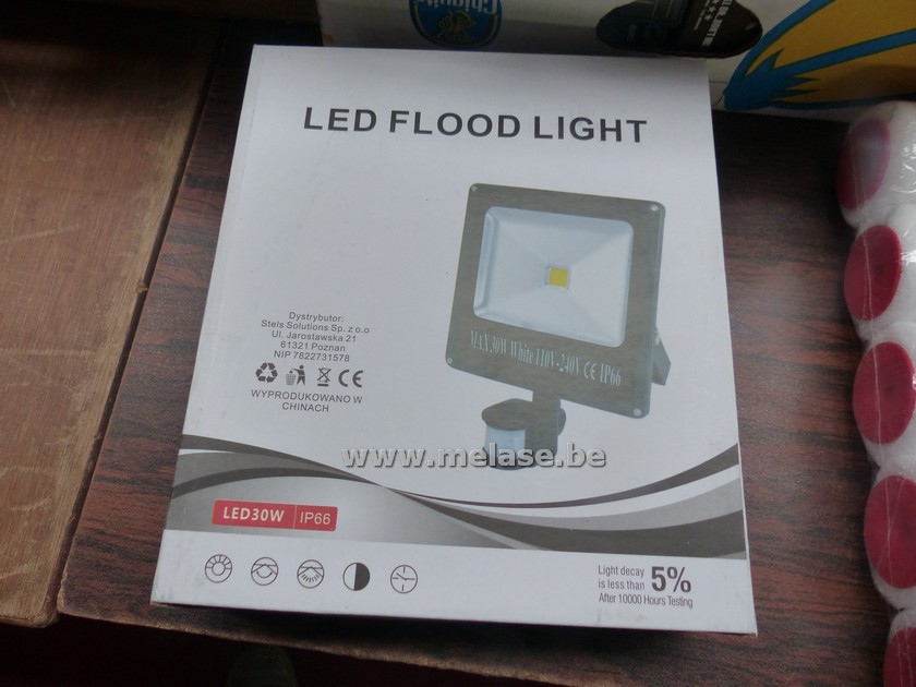 Verstraler "LED - met sensor"