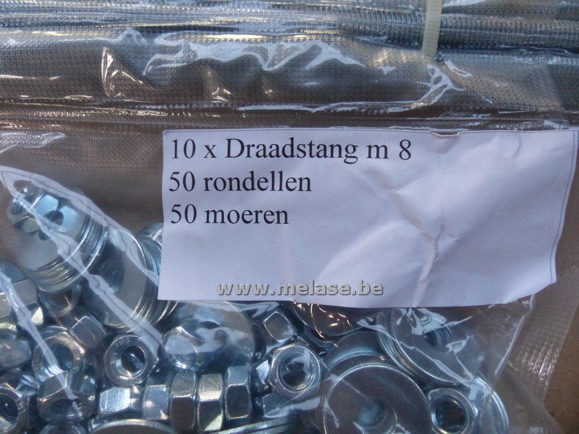 Draadstangen "M8"