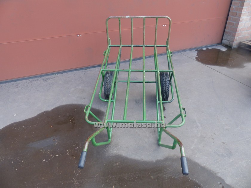 Platte kar "groen"