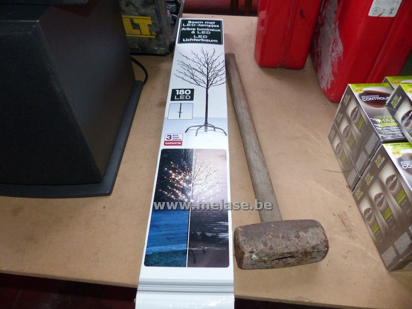 Boom "LEDlicht" + voorhamer