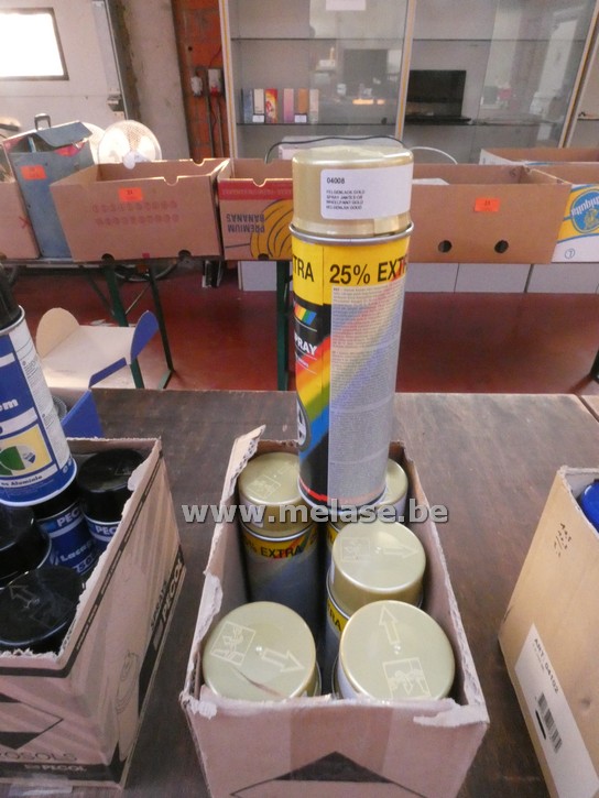 Spuitbussen "Motip wheelspray - goud"
