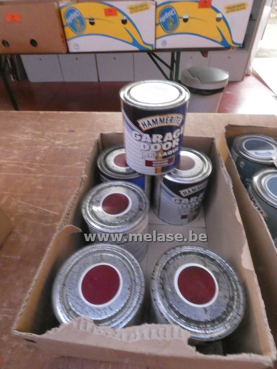 Verf voor garagepoorten "Hammerite - Bourgogne"
