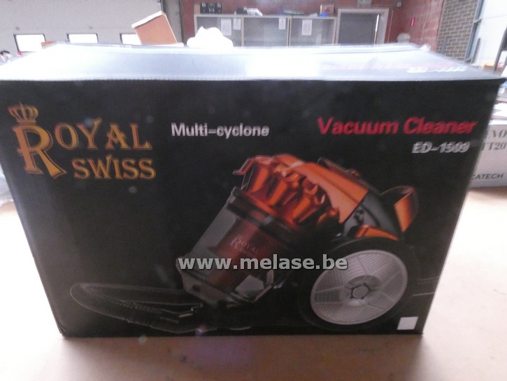 Stofzuiger zonder zak "Royal Swiss"