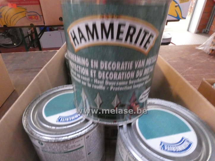 Metaalbescherming "Hammerite - saliegroen"