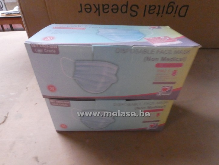 Mondmaskers "blauw"