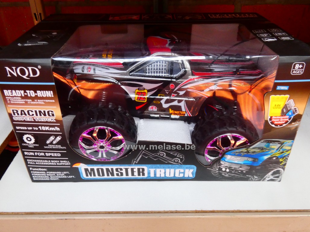 Monster truck op afstandsbediening