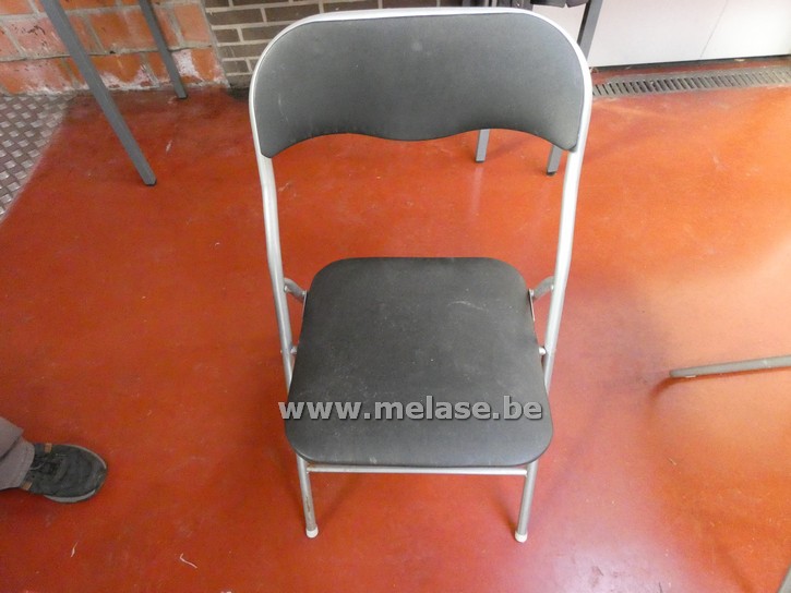 Klapstoelen "zwart"