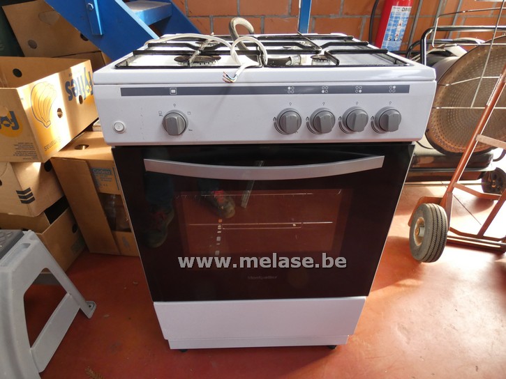 Gasfornuis met oven "Montpellier"
