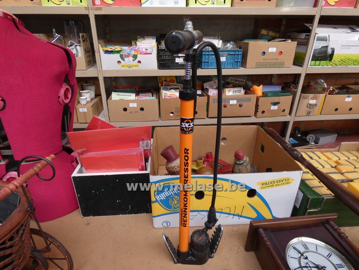 Fietspomp "met manometer"