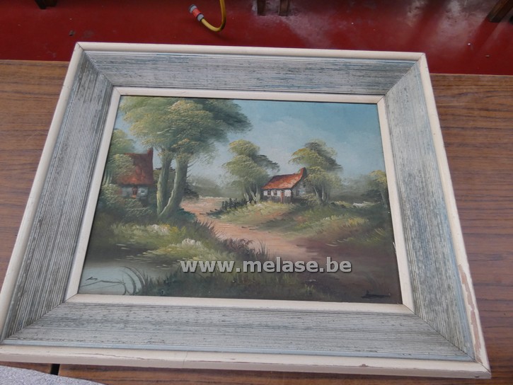 Schilderij "hoeve"