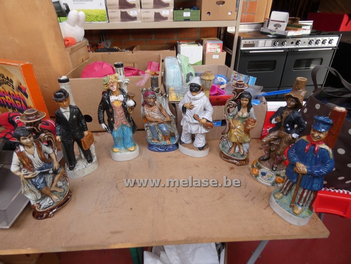Decoratieve wijnflessen
