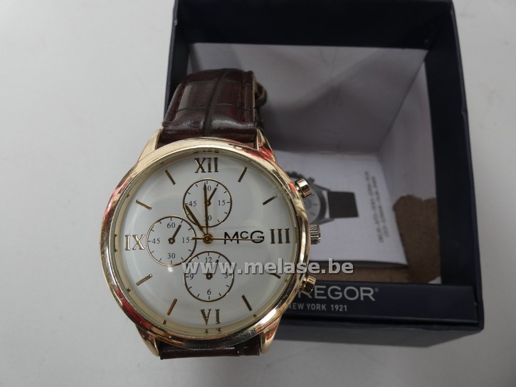 Herenhorloge "Mc Gregor"