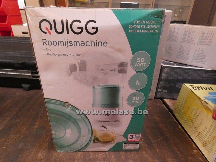 Roomijsmachine "Quigg"