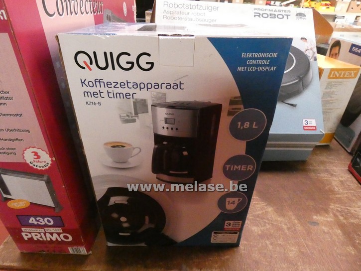 Koffiezet met timer "Quigg"