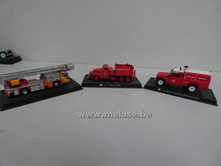 Miniatuurbrandweerwagens