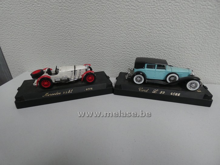 Miniatuurauto's "Oldtimers Mercedes - Ford"