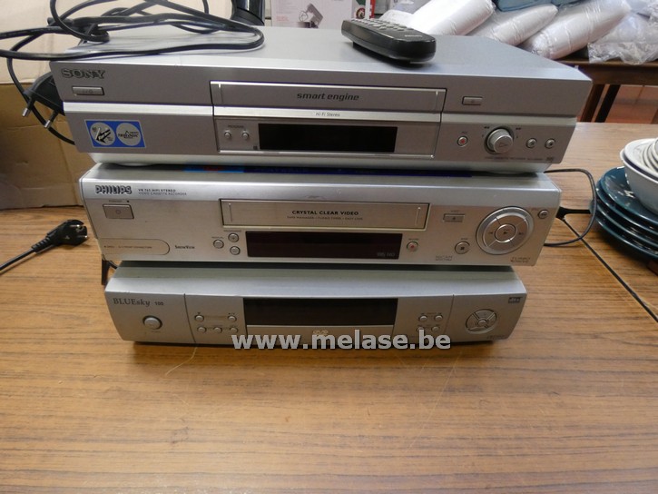 Videorecorders "Philips - Sony - Bluesky"