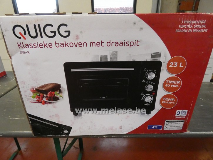 Bakoven met draaispit "Quigg"