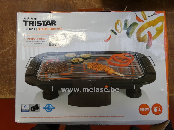 Elec. tafelBBQ "Tristar"