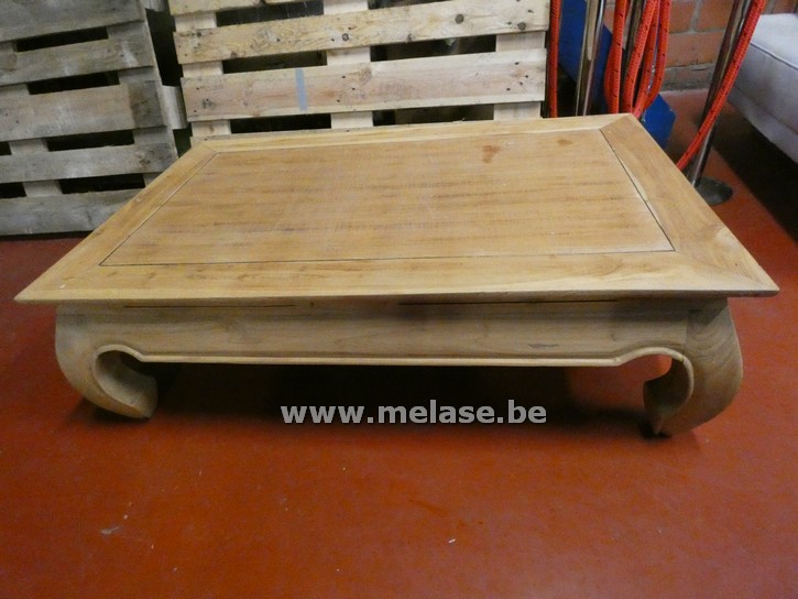 Houten salontafel