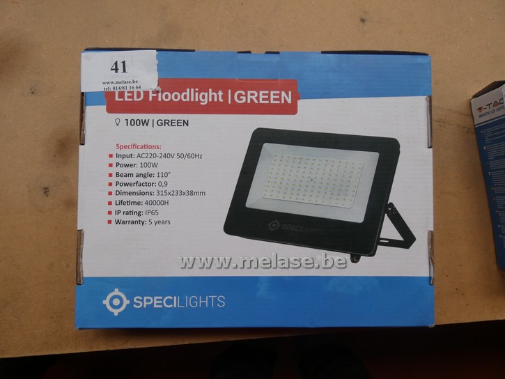 LED straler "Floodlight - green"