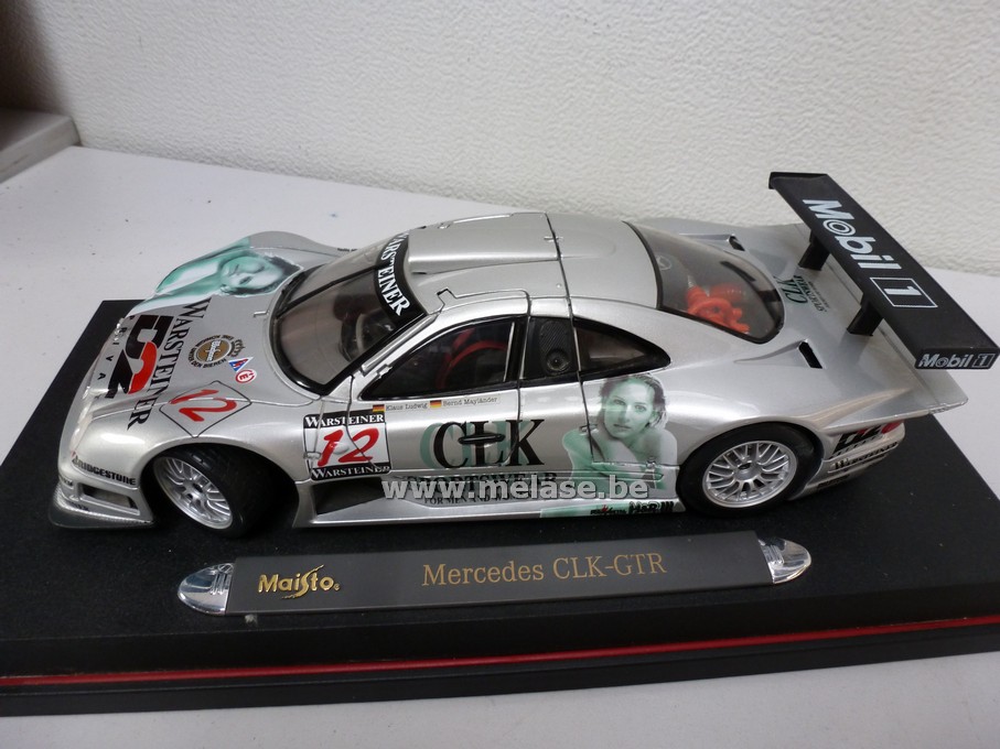 Miniatuurauto "Mercedes CLK-GTR"
