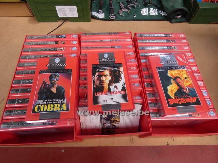 Videocassettes "Action collection"