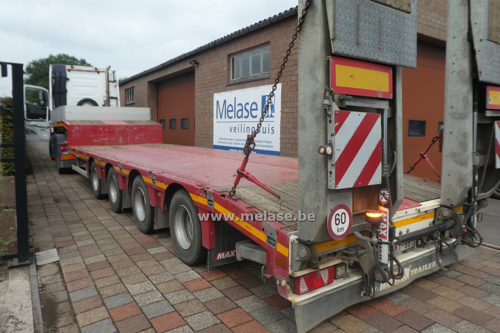 Aanhangwagen/dieplader Maxtrailer Max100