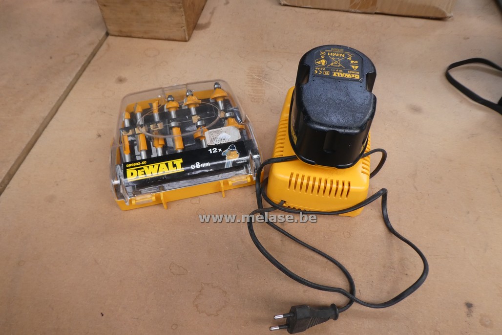 Batterij met lader "DeWalt"