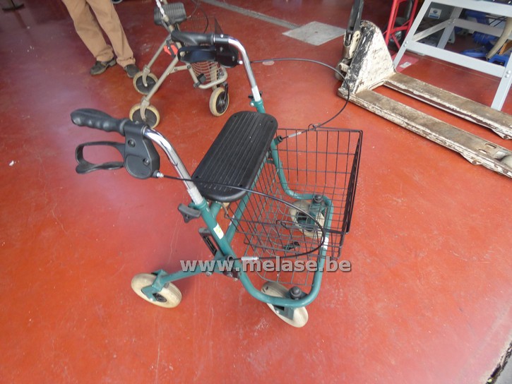 Rollator "4 wielen - groen"