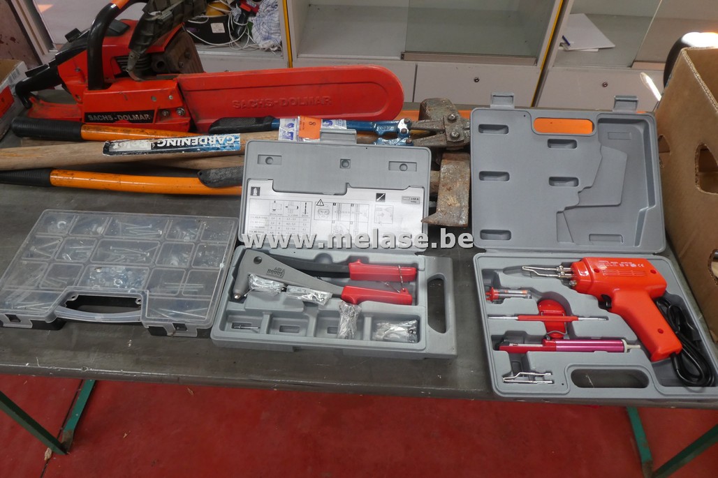 Klein werkmateriaal