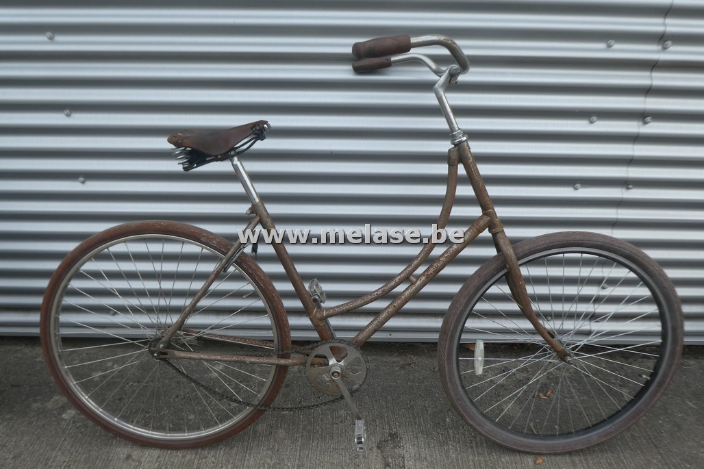 Antieke damesfiets 