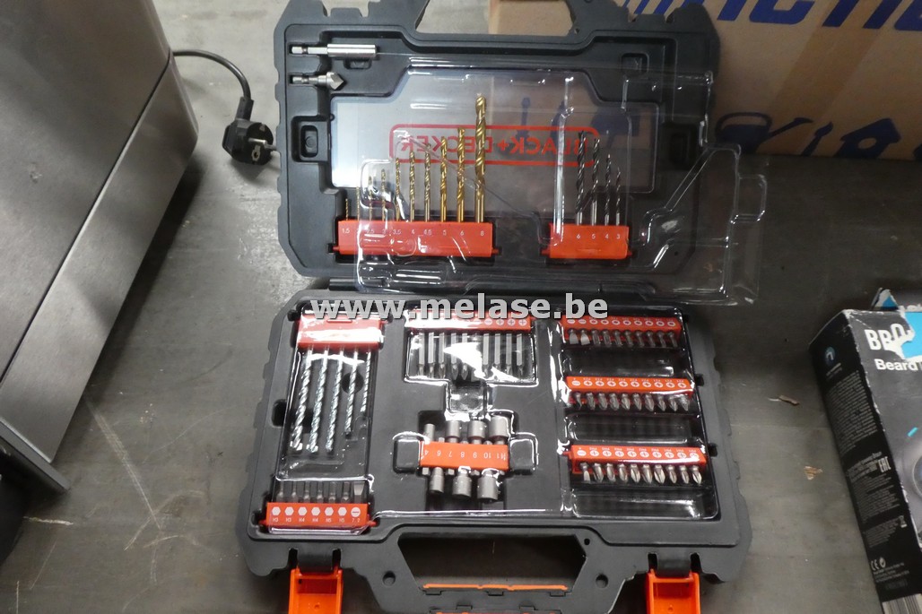 Boren- en bitsenset "Black & Decker"